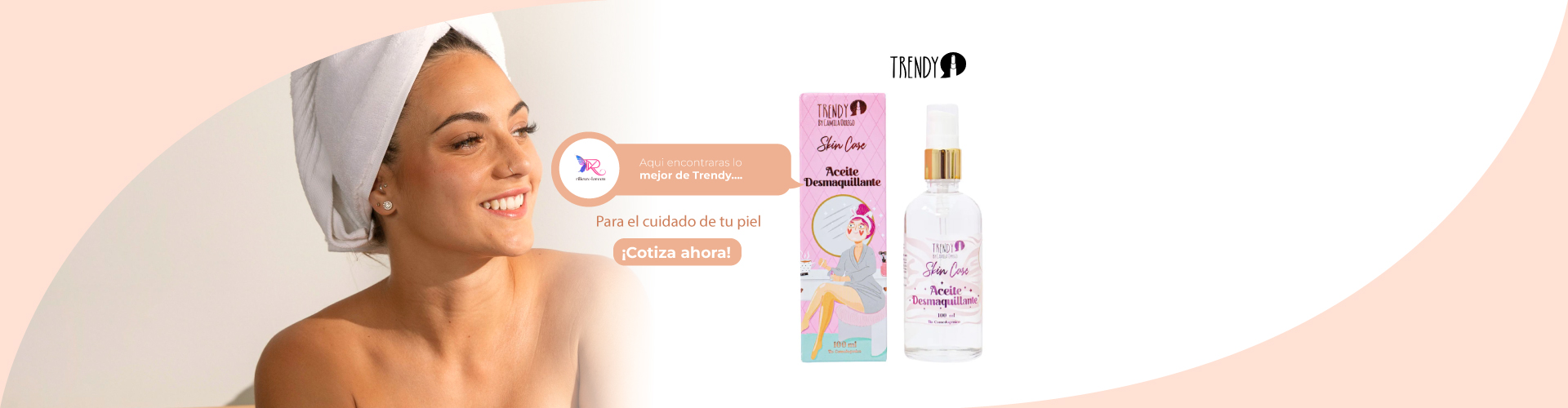 Maquillaje minimalista escritorio